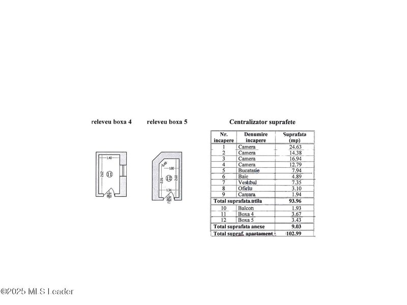 Piata Victoriei - str. Occidentului Apartament 4 camere,